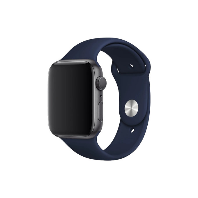 FixPremium - Silikonski pas za Apple Watch (38, 40 in 41mm), moder