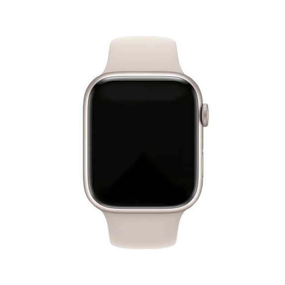 FixPremium - Silikonski pašček za Apple Watch (42, 44, 45 in 49mm), zlat