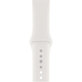 FixPremium - Silikonski pašček za Apple Watch (42, 44, 45 in 49mm), bel