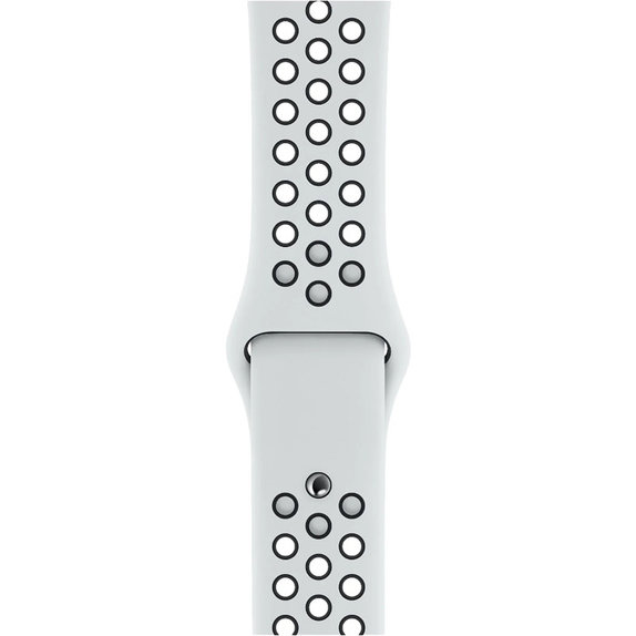 FixPremium - Silikonski športni pašček za Apple Watch (38, 40 in 41mm), bel