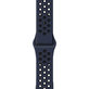 FixPremium - Silikonski športni pašček za Apple Watch (42, 44, 45 in 49mm), moder