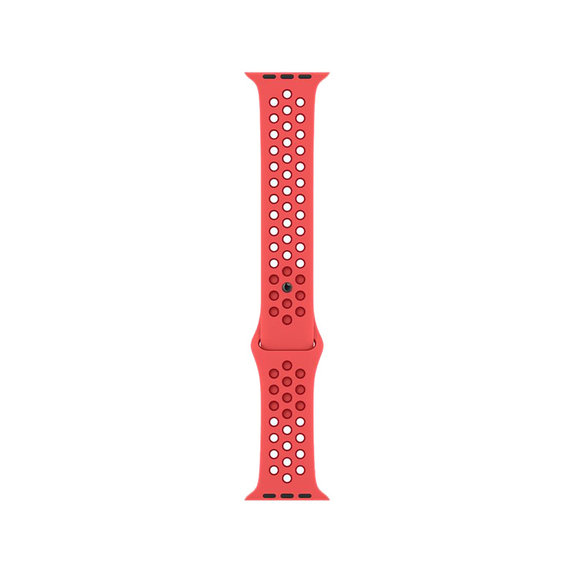 FixPremium - Silikonski športni pašček za Apple Watch (42, 44, 45 in 49mm), rdeč