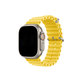 FixPremium - Pašček Ocean Loop za Apple Watch (42, 44, 45 in 49mm), rumen