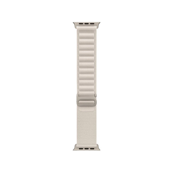 FixPremium - Pašček Alpine Loop za Apple Watch (38, 40 in 41mm), starlight