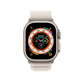 FixPremium - Pašček Alpine Loop za Apple Watch (38, 40 in 41mm), starlight
