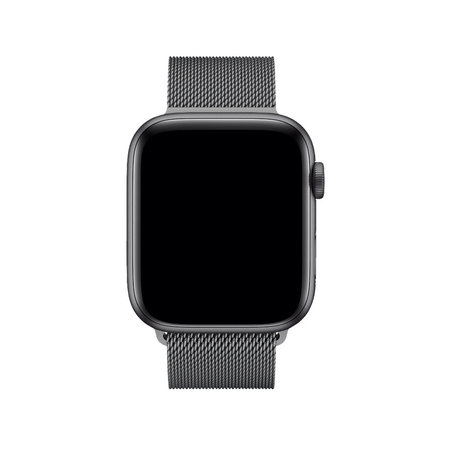 FixPremium - Milanese Loop pašček za Apple Watch (38, 40 in 41mm), grafit
