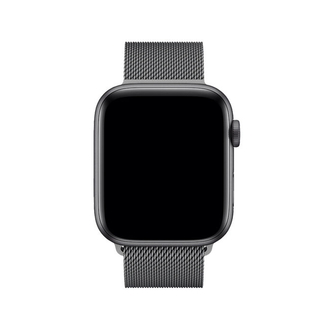 FixPremium - Milanese Loop pašček za Apple Watch (38, 40 in 41mm), grafit