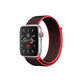 FixPremium - Najlonski pašček za Apple Watch (42, 44, 45 in 49mm), rdeč