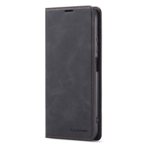 FixPremium - Ovitek Business Wallet za iPhone 13 in 14, črn