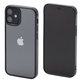 FixPremium - Ovitek Invisible za iPhone 12 mini, črn
