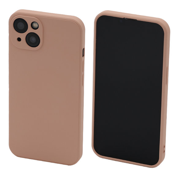 FixPremium - Gumiran ovitek za iPhone 13 in 14, oranžen