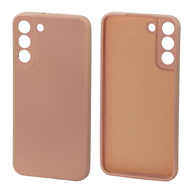 FixPremium - Gumiran ovitek za Samsung Galaxy S22 Plus, oranžen