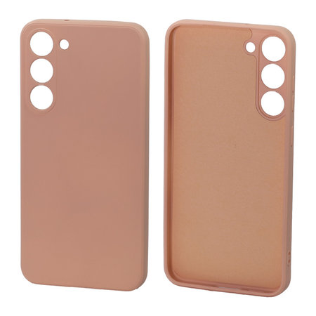 FixPremium - Gumiran ovitek za Samsung Galaxy S23 Plus, oranžen