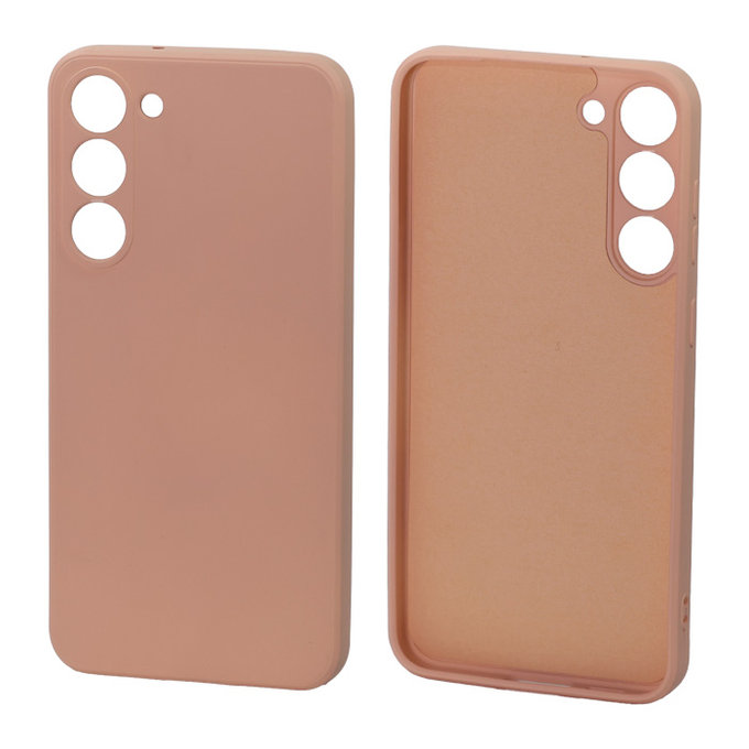 FixPremium - Gumiran ovitek za Samsung Galaxy S23 Plus, oranžen