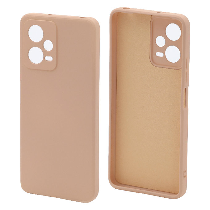 FixPremium - Gumiran ovitek za Xiaomi Redmi Note 12 5G, oranžen