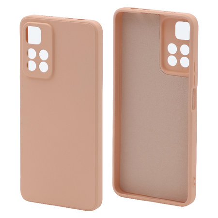 FixPremium - Gumiran ovitek za Xiaomi Redmi Note 11 Pro Plus, oranžen