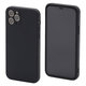 FixPremium - Gumiran ovitek za iPhone 11 Pro, črn