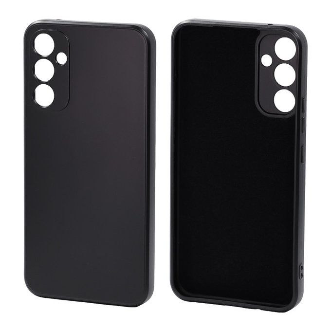FixPremium - Gumiran ovitek za Samsung Galaxy A34 5G, črn