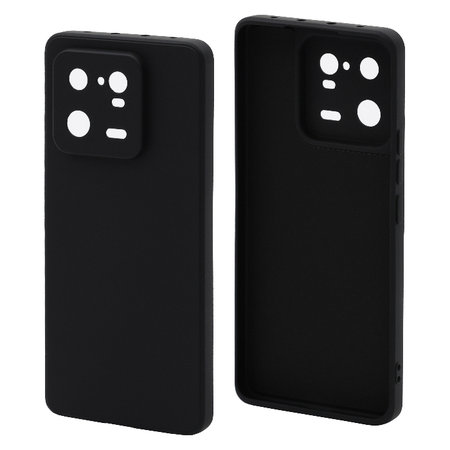 FixPremium - Gumijast ovitek za Xiaomi 13 Pro, črn