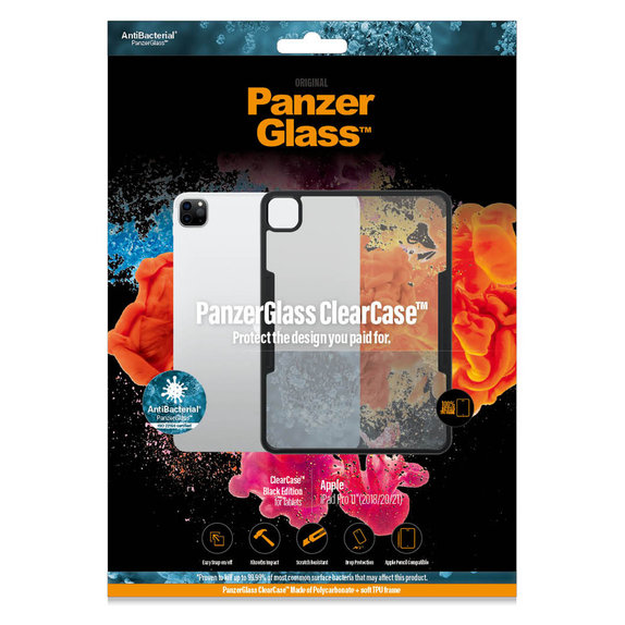 Ovitek ClearCase AB za iPad Pro 11'' (2018/2020/2021), Črna, PanzerGlass