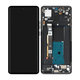 Motorola Edge 40 - LCD zaslon + steklo na dotik + okvir (Eclipse Black) - 5D68C22670 Genuine Service Pack