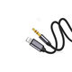 FixPremium - Lightning / Jack 3,5mm kabel (1 m), črn