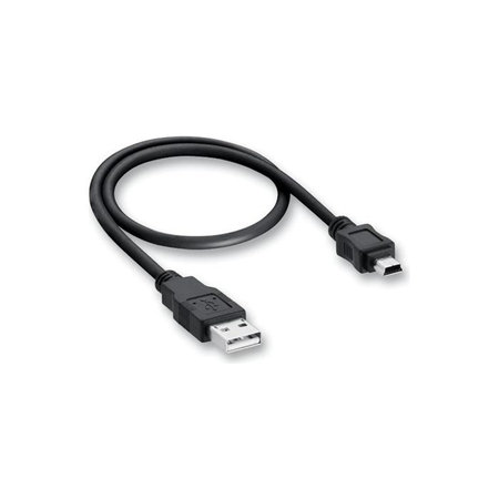 FixPremium - Mini-USB / USB kabel (1m), črn