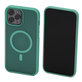 FixPremium - Ovitek Clear z MagSafe za iPhone 13 Pro Max, mint blue