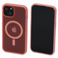 FixPremium - Ovitek Clear z MagSafe za iPhone 14, peach pink