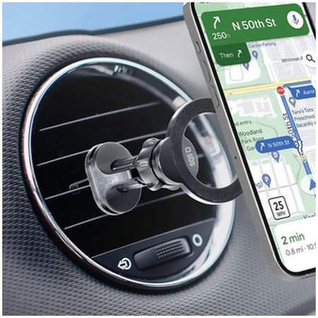 SBS - Nosilec za Avto CircleMag MagSafe, črna