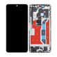Huawei Nova 10 SE - LCD zaslon + steklo na dotik + okvir (Starry Black) OLED