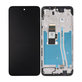 Motorola Moto G53 5G - LCD zaslon + steklo na dotik + okvir (Ink Blue) TFT