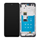 Motorola Moto G13 - LCD zaslon + steklo na dotik + okvir (Matte Charcoal) TFT