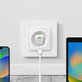 PURO - Polnilni adapter MiniPro USB-C, GaN, 20W, bela