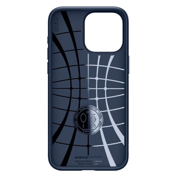 Spigen - Ovitek Liquid Air za iPhone 15 Pro Max, Navy Blue