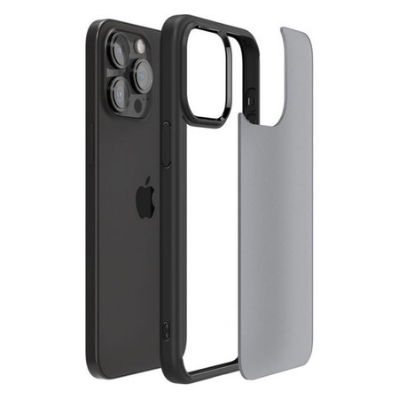 Spigen - Ovitek Ultra Hybrid za iPhone 15 Pro, Frost Black