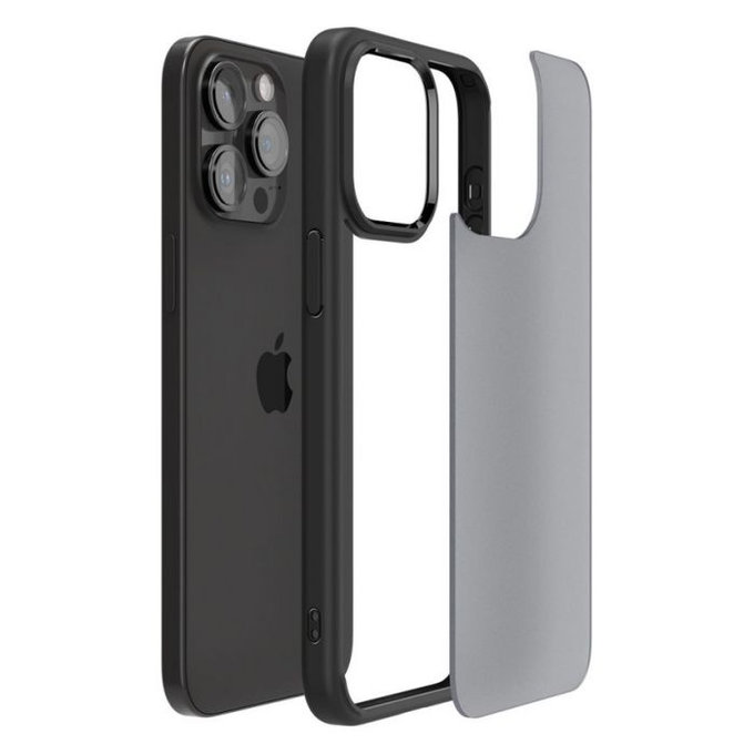 Spigen - Ovitek Ultra Hybrid za iPhone 15 Pro, Frost Black