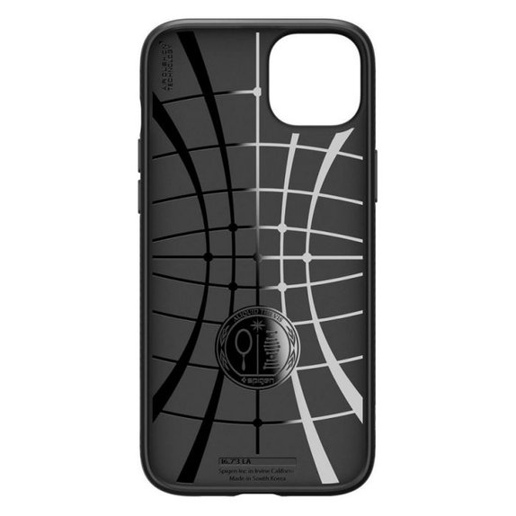 Spigen - Ovitek Liquid Air za iPhone 15, Matte Black