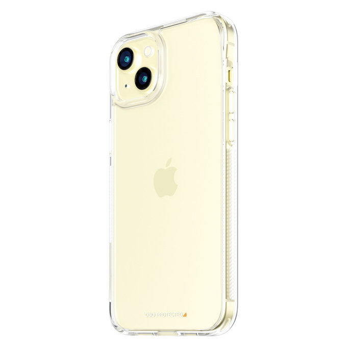 Ovitek HardCase D3O za iPhone 15 Plus, Prozorna, PanzerGlass
