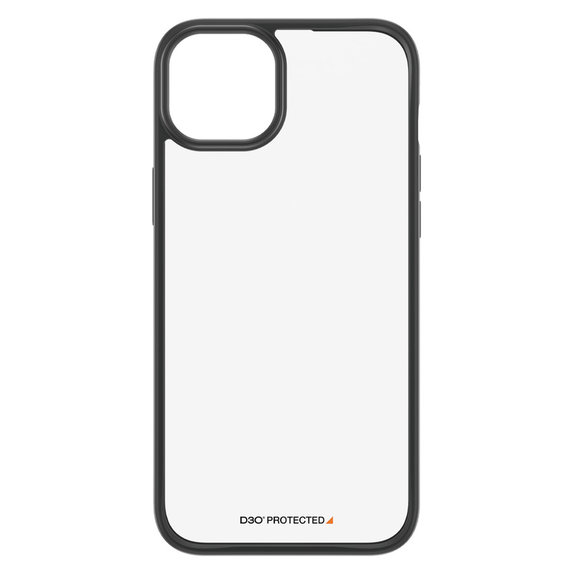 Ovitek ClearCase D3O za iPhone 15 Plus, Črna, PanzerGlass