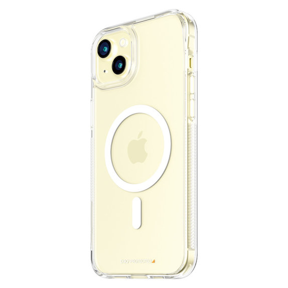 Ovitek HardCase D3O z MagSAFE by PanzerGlass za iPhone 15 Plus, Prozorna, PanzerGlass
