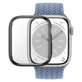 Kaljeno steklo Full Body D3O za Apple Watch 9/8/7 41 mm, Črna, PanzerGlass
