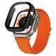 Kaljeno steklo Full Body D3O za Apple Watch Ultra/Ultra 2, Črna, PanzerGlass