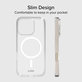 SBS - Puzdro Light Mag kompatibilné s MagSafe pre iPhone 15 Pro, transparent