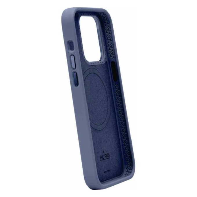 PURO - Ovitek ICON MAG PRO z MagSafe za iPhone 15 Pro Max, temno modra
