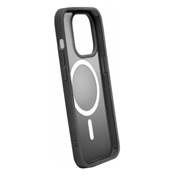 PURO - Ovitek Gradient z MagSafe za iPhone 15, črna