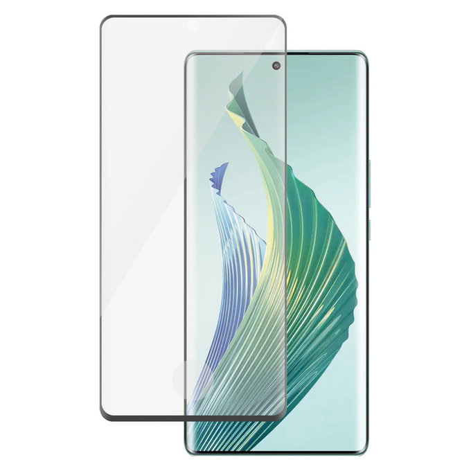 Kaljeno steklo UWF za Honor Magic5 Lite, Črna, PanzerGlass