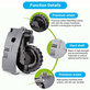 iRobot Roomba 500, 600, 700, 800, 900-series - Kolo z Motorjem (Levo)