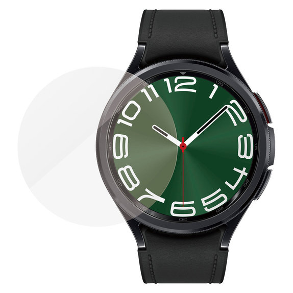 Kaljeno steklo Flat Glass AB za Samsung Galaxy Watch6 47 mm, Prozorna, PanzerGlass