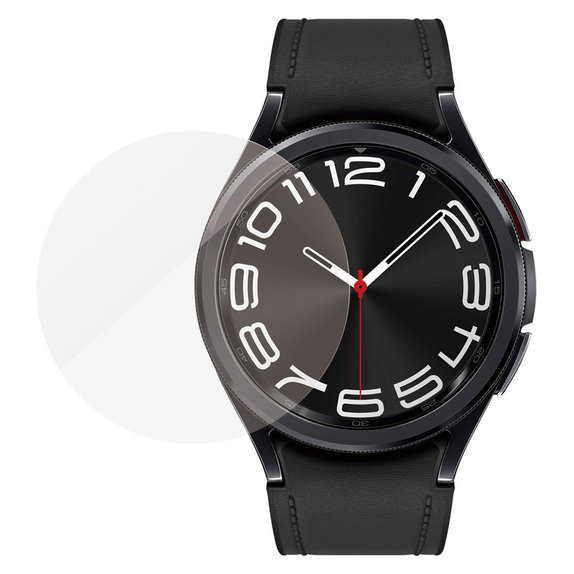 Kaljeno steklo Flat Glass AB za Samsung Galaxy Watch6 43 mm, Prozorna, PanzerGlass